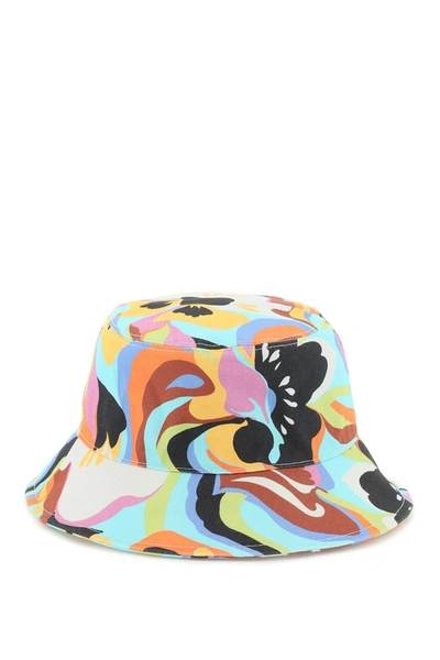 Shop Etro Parsley Wave Bucket Hat Women In Multicolor