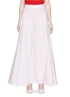 ROSIE ASSOULIN 'Miss Direction' Stripe Seersucker Wide Leg Pants