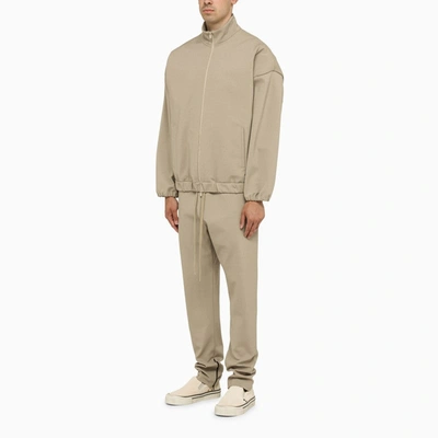 Shop Fear Of God Eternal Beige Jacket With Zip Men In Cream