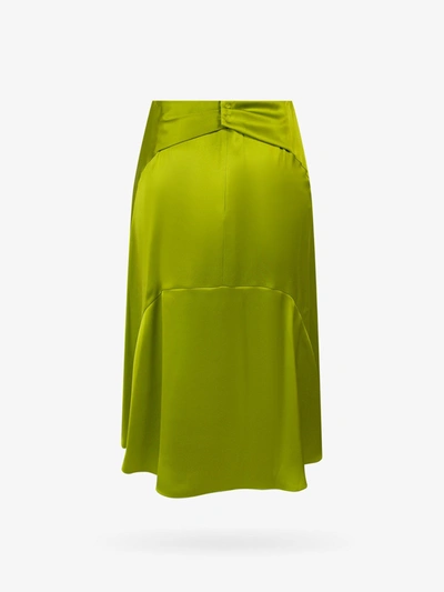 Shop Fendi Woman Skirt Woman Green Skirts