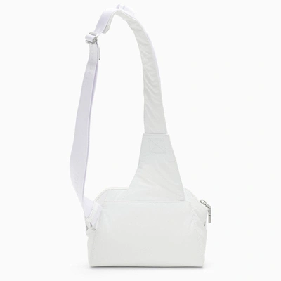 Shop Givenchy Antigona Small White Bag Men