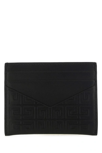 Shop Givenchy Woman Black Leather Card Holder