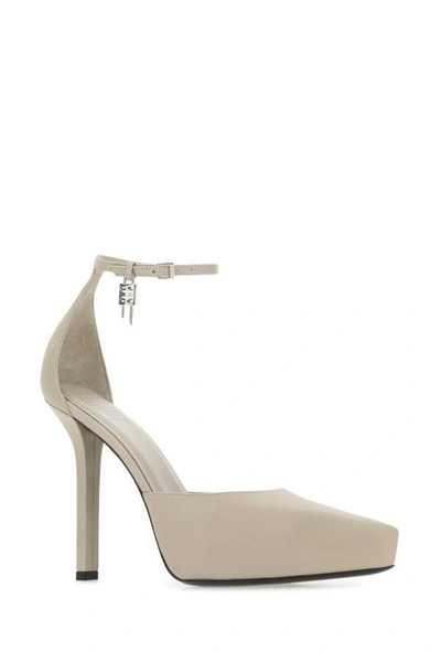 Givenchy G-lock Pointed Toe Platform Pump In Brown