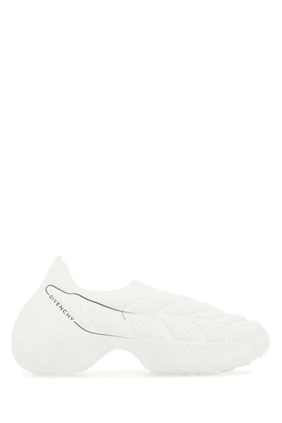 Shop Givenchy Woman White Fabric Tk-360+ Slip Ons