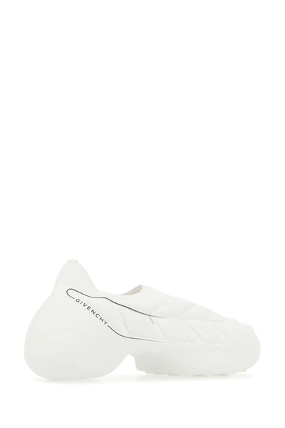 Shop Givenchy Woman White Fabric Tk-360+ Slip Ons