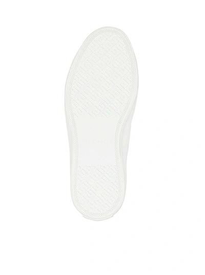 Shop Givenchy Women City Sport Sneakers In Leather In White