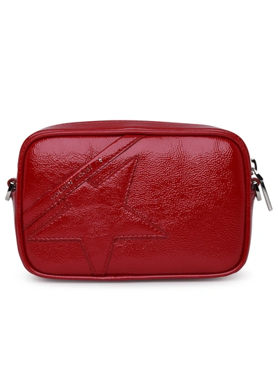 Shop Golden Goose Woman  Leather Mini Star Purse In Red