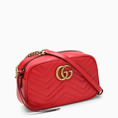 Shop Gucci Gg Marmont Red Camera-bag Women