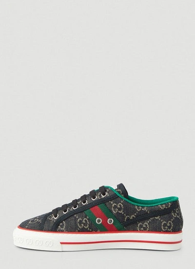 Shop Gucci Women Black 1977 Tennis In Sneakers