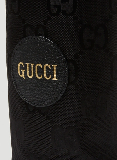 Shop Gucci Women Off The Grid Medium Crossbody Bag In Black