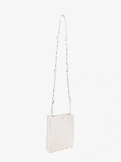 Shop Jil Sander Woman Shoulder Bag Woman White Shoulder Bags