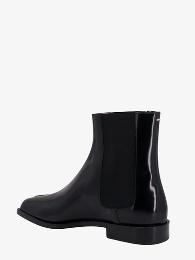 Shop Maison Margiela Man Tabi Man Black Boots