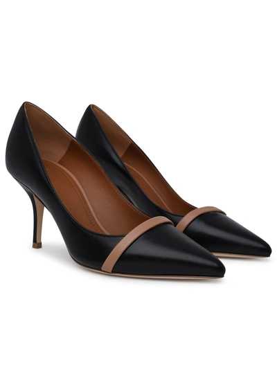 Shop Malone Souliers Woman Leather Rina 70 Pumps In Black