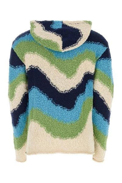 Shop Marni Man Multicolor Cotton Sweater