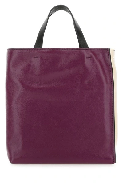 Marni Women's Multicolor Leather Museo Soft Handbag | Shmp0018l0p2644 Color Zo189 In Multicolor