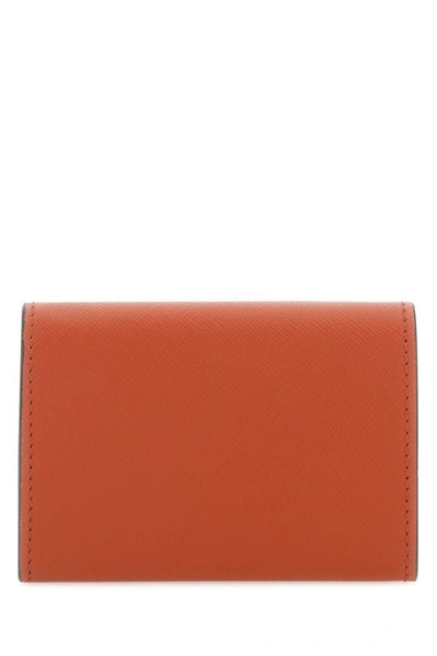 Shop Marni Woman Multicolor Leather Wallet