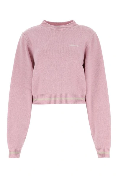 Shop Marni Woman Pink Wool Sweater