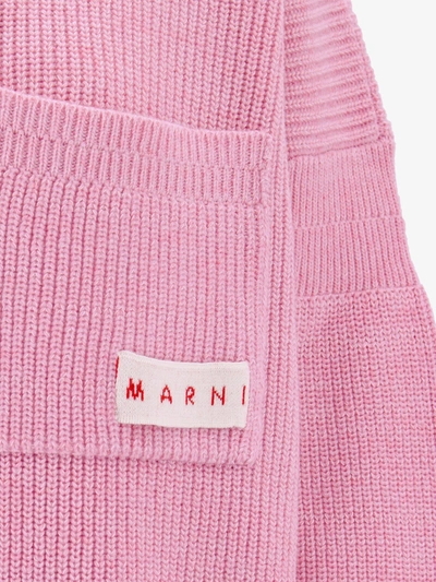 Shop Marni Woman Sweater Woman Pink Knitwear