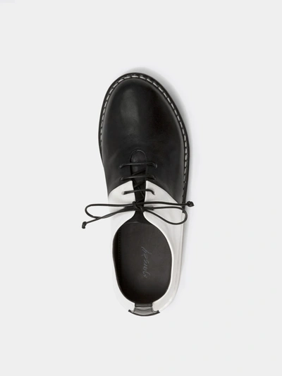 Shop Marsèll Marsell Men Contrast Panel Brogues Shoes In Black