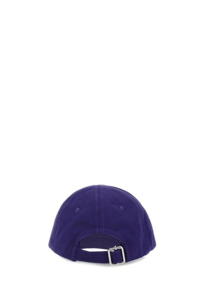 Off-white Varsity Cap In Purple