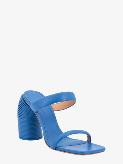 Shop Off-white Off White Woman Tonal Spring Woman Blue Sandals