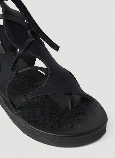 Shop Ottolinger Women Strappy Sandals In Black