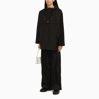 Shop Prada Black Re-nylon Jacket Women