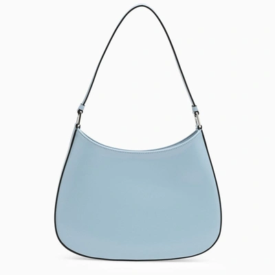 Shop Prada Light Blue Brushed Cleo Bag Women