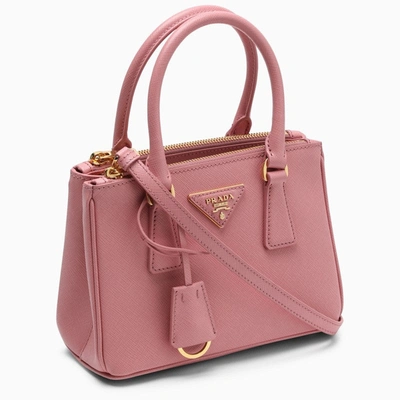 Shop Prada Mini Petalo-coloured Galleria Handbag Women In Pink