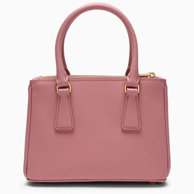 Shop Prada Mini Petalo-coloured Galleria Handbag Women In Pink