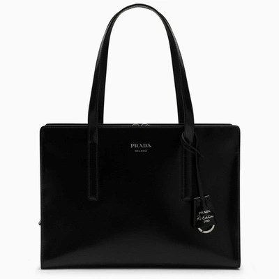 Shop Prada Re-edition 1995 Medium Black Bag Women
