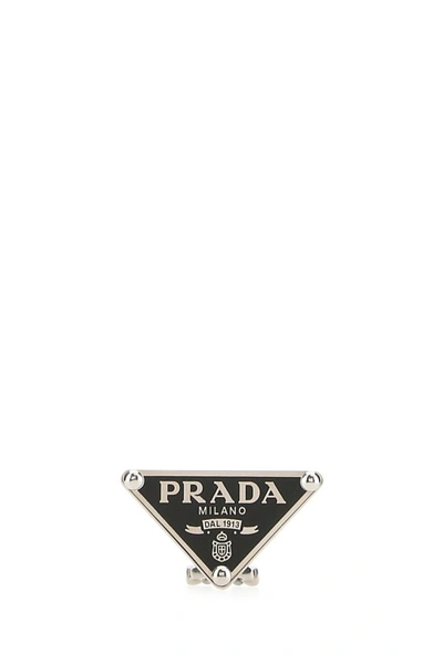 Shop Prada Woman 925 Silver Earrings