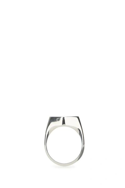 Shop Prada Woman Pink 925 Silver Symbole Ring