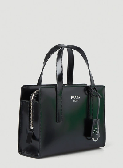 Shop Prada Women Re-edition 1995 Tote Bag In Black