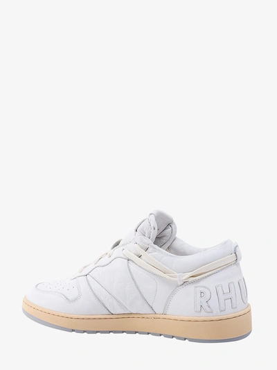 Shop Rhude Man Rhecess-low Man White Sneakers