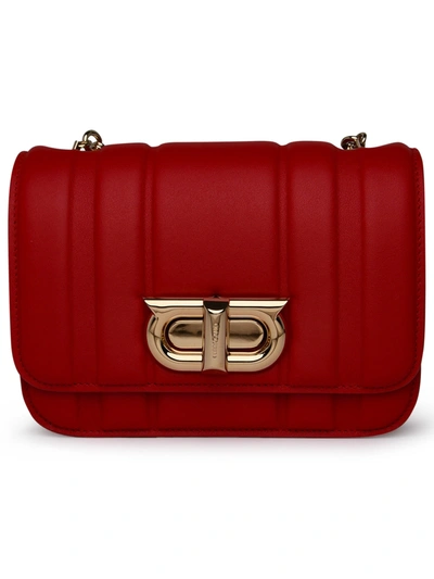 Shop Ferragamo Salvatore  Woman Salvatore  Red Leather Bag