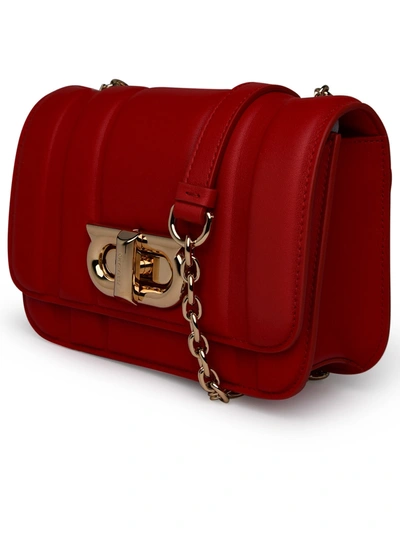 Shop Ferragamo Salvatore  Red Leather Bag Woman