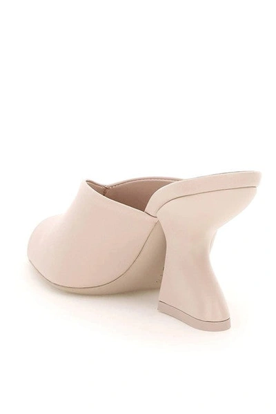 Ferragamo Open Toe Sandals In Cream
