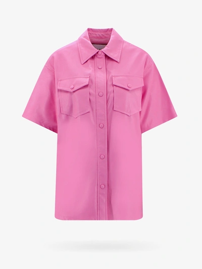 Shop Stand Studio Stand Woman Norea Woman Pink Shirts