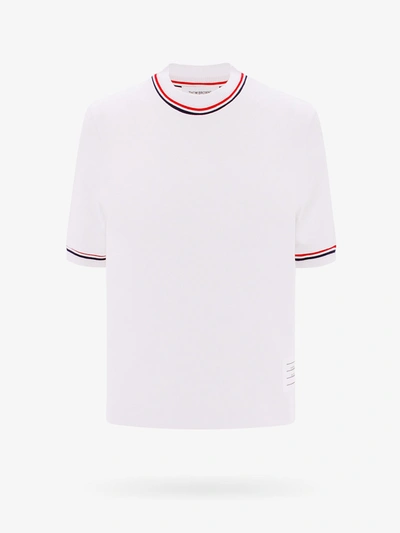 Shop Thom Browne Woman T-shirt Woman White T-shirts