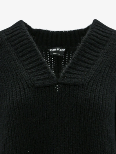 Shop Tom Ford Woman Sweater Woman Black Knitwear