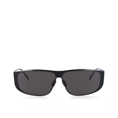 Shop Saint Laurent Sl 605 Luna Sunglasses In Black