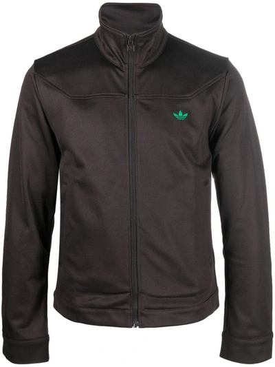 Shop Adidas Originals Adidas Adidas X Wales Bonner Harrington Jacket In Brown