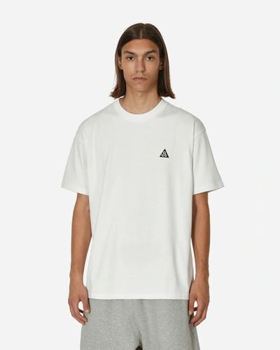 Shop Nike Acg Logo T-shirt Summit In White