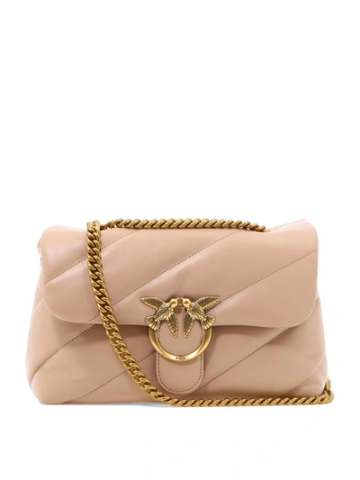 Shop Pinko "love Classic Puff" Shoulder Bag
