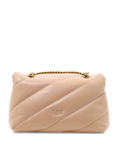 Shop Pinko "love Classic Puff" Shoulder Bag