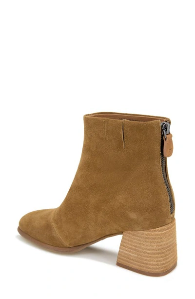 Shop Gentle Souls By Kenneth Cole Sandryn Bootie In Tobacco Suede