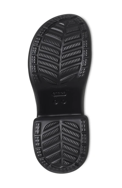 Shop Crocs Siren Platform Clog In Black