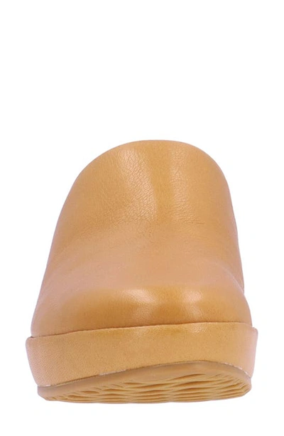 L'amour Des Pieds Cady Platform Wedge Mule In Lioness