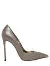 LE SILLA 110MM GLITTERED LEATHER PUMPS,64I81U006-OTIz0